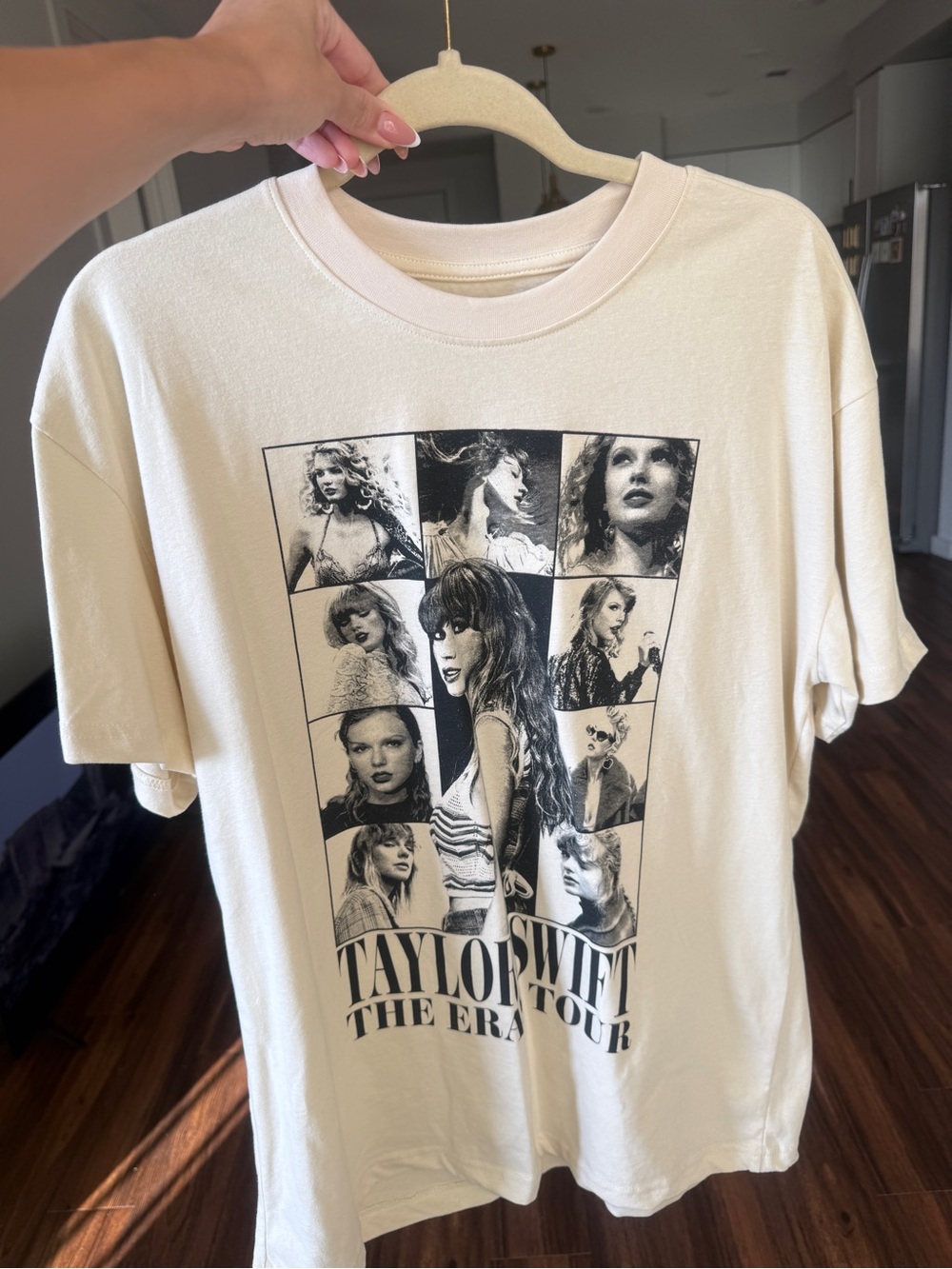 Taylor Swift The Eras Tour Graphic Tee - Cream